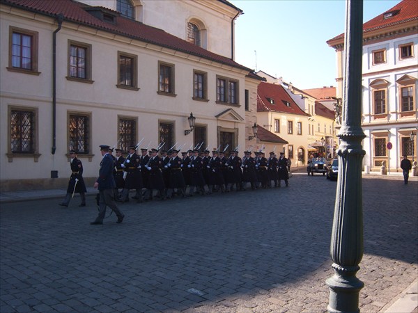 Гвардейцы президента Чехии